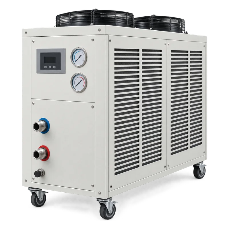 Portable air-cooled process chiller